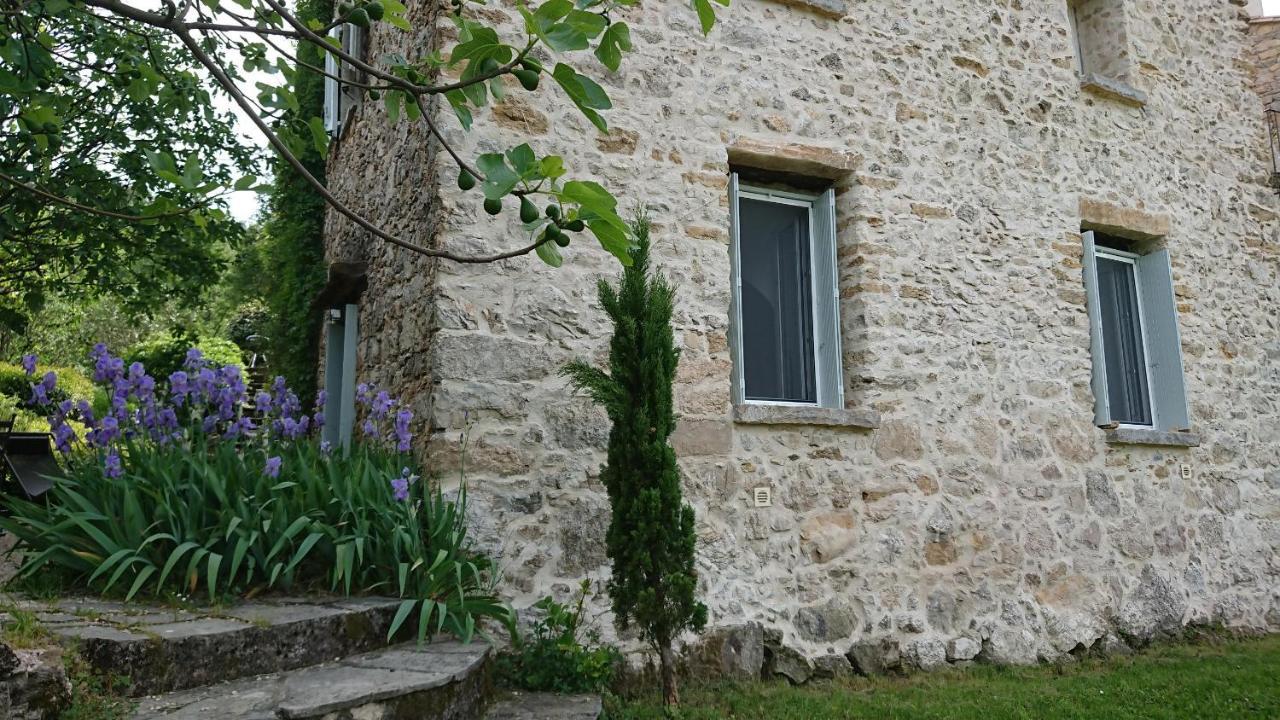 Gîte en Cévennes du sud, bergerie restaurée, 2 à 4 personnes, piscine, vue exceptionnelle, authenticité et confort Saint-Laurent-le-Minier Exterior foto