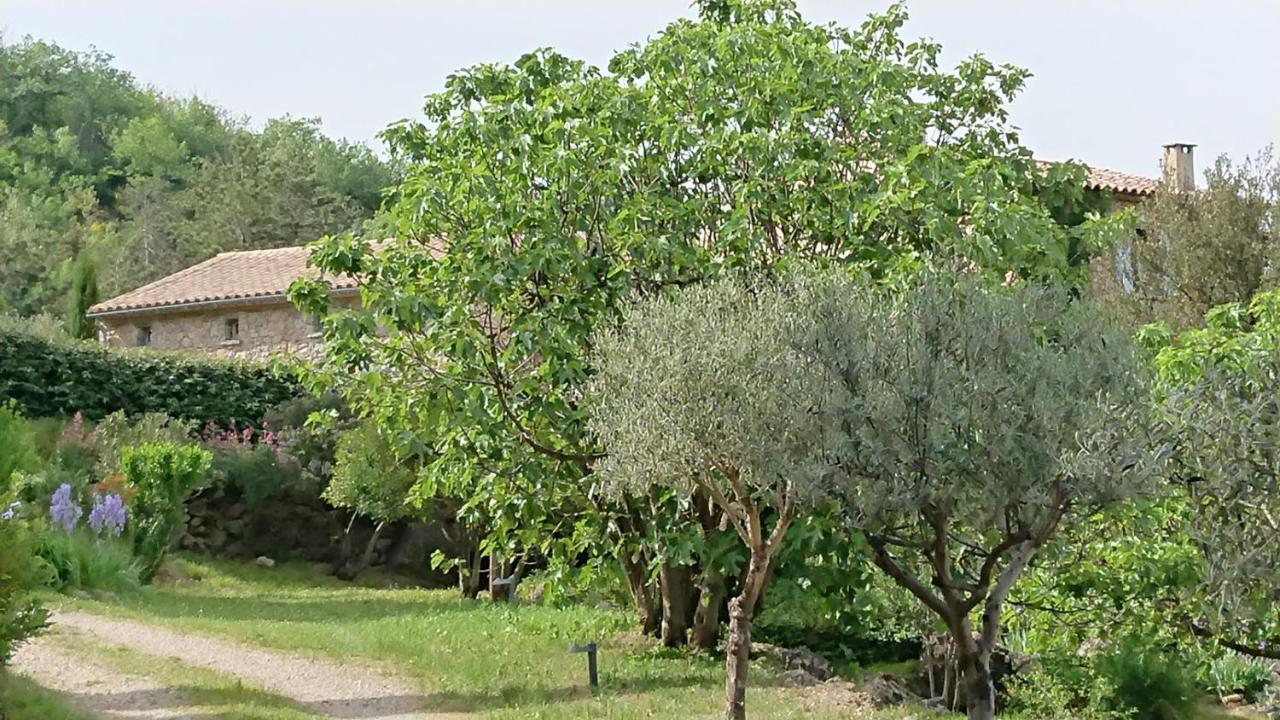 Gîte en Cévennes du sud, bergerie restaurée, 2 à 4 personnes, piscine, vue exceptionnelle, authenticité et confort Saint-Laurent-le-Minier Exterior foto