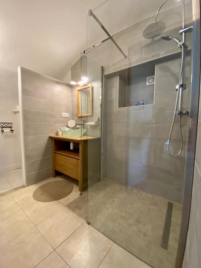 Gîte en Cévennes du sud, bergerie restaurée, 2 à 4 personnes, piscine, vue exceptionnelle, authenticité et confort Saint-Laurent-le-Minier Exterior foto