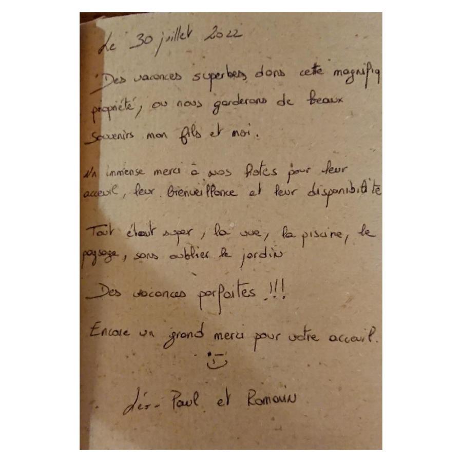 Gîte en Cévennes du sud, bergerie restaurée, 2 à 4 personnes, piscine, vue exceptionnelle, authenticité et confort Saint-Laurent-le-Minier Exterior foto